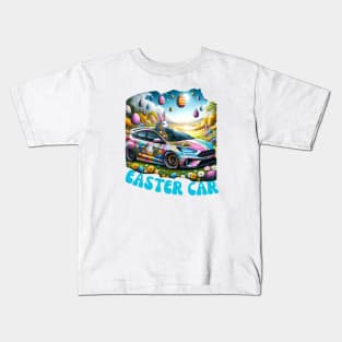 EASTER CAR LOVER Kids T-Shirt